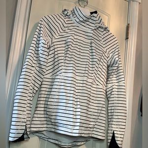 Lululemon Black and White Striped Jacket